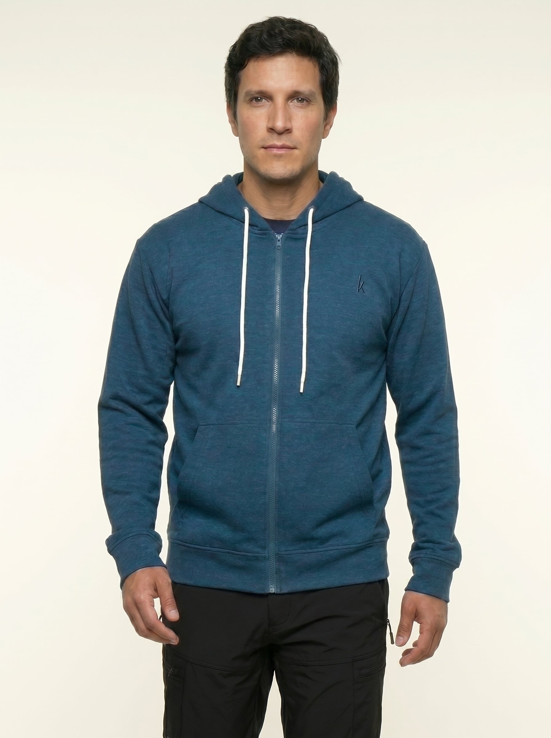Polera Con Cierre AlpaHold™ Puriq Azul Unisex