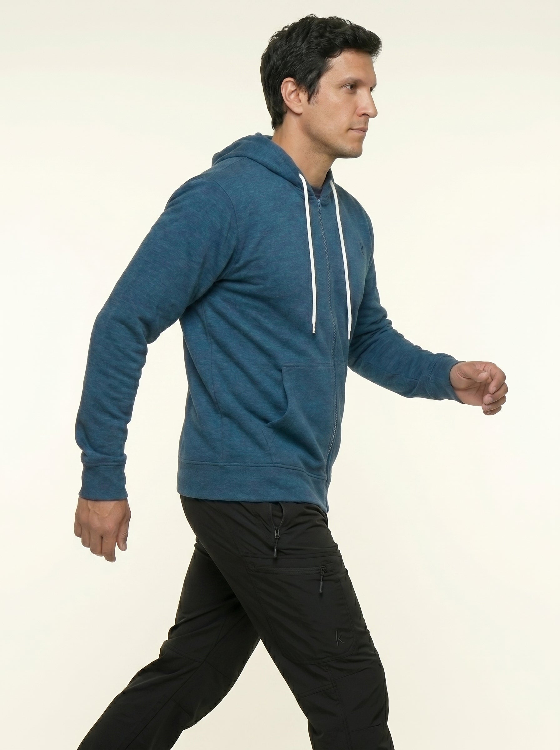 Polera Con Cierre AlpaHold™ Puriq Azul Unisex