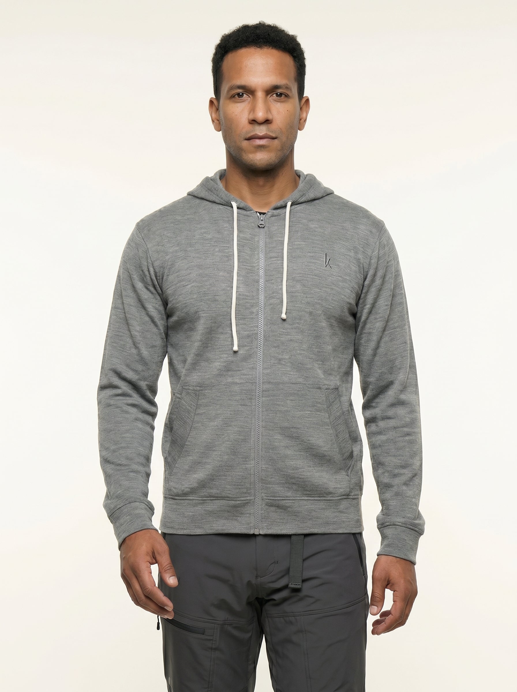 Polera Con Cierre AlpaHold™ Puriq Plata Unisex