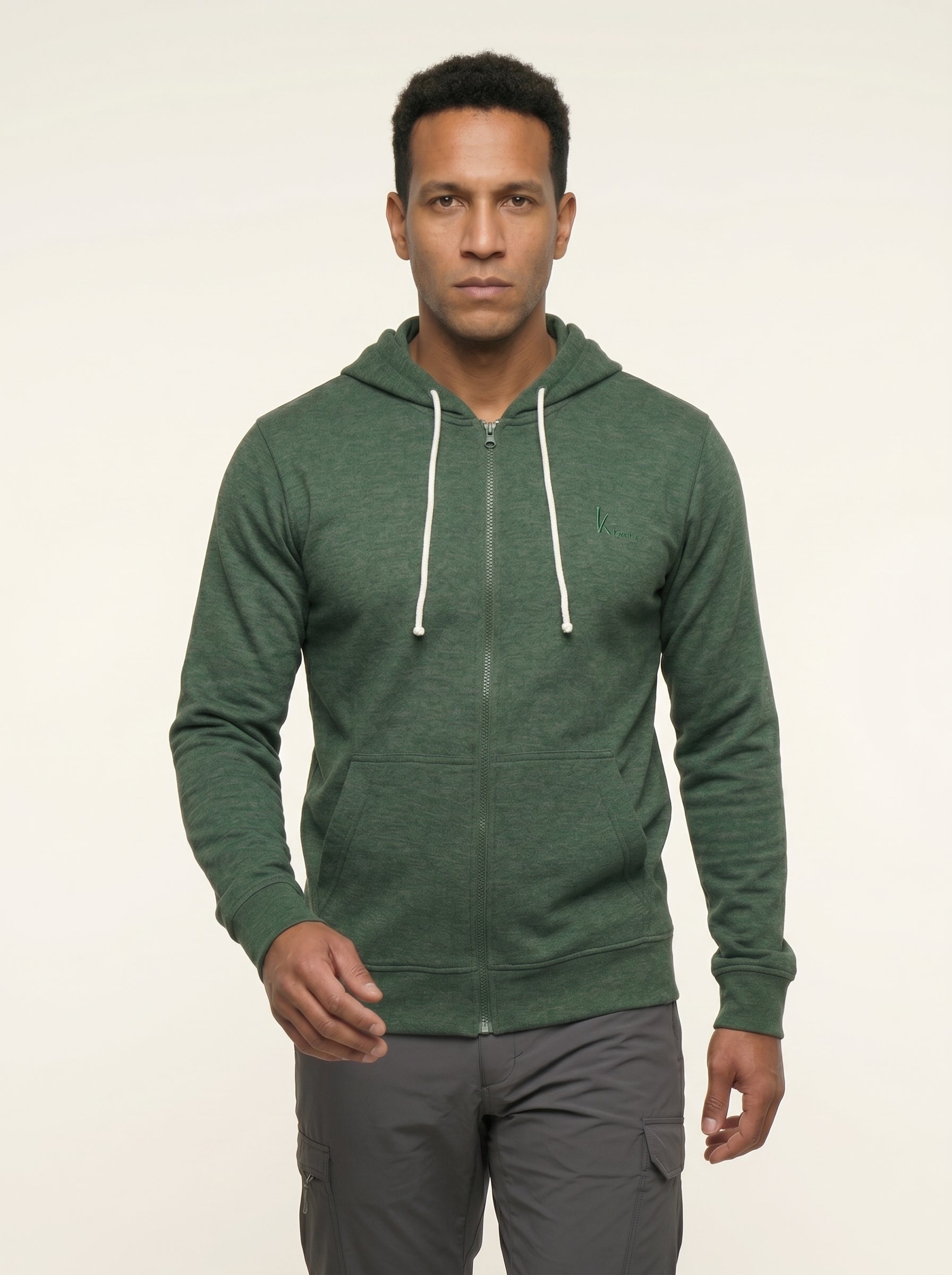 Polera Con Cierre AlpaHold™ Puriq Verde Unisex