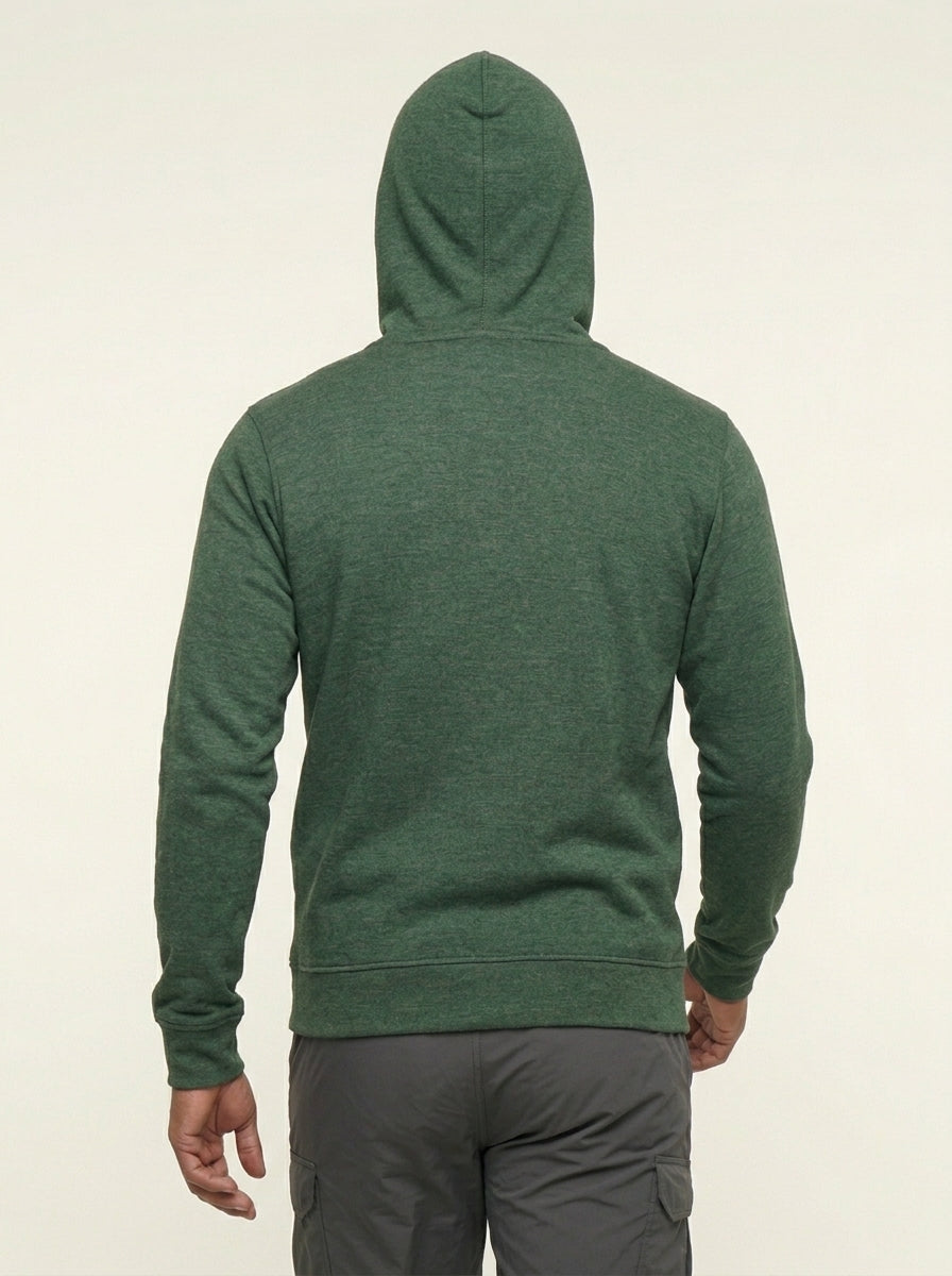 Polera Con Cierre AlpaHold™ Puriq Verde Unisex